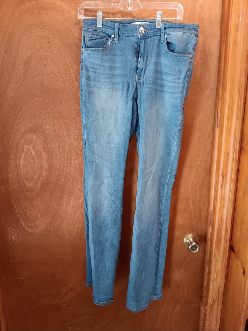 Vintage America Womans Light Blue Skinny Jeans